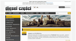 Desktop Screenshot of diesel-czesci.pl
