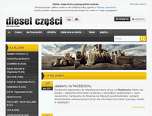 Tablet Screenshot of diesel-czesci.pl